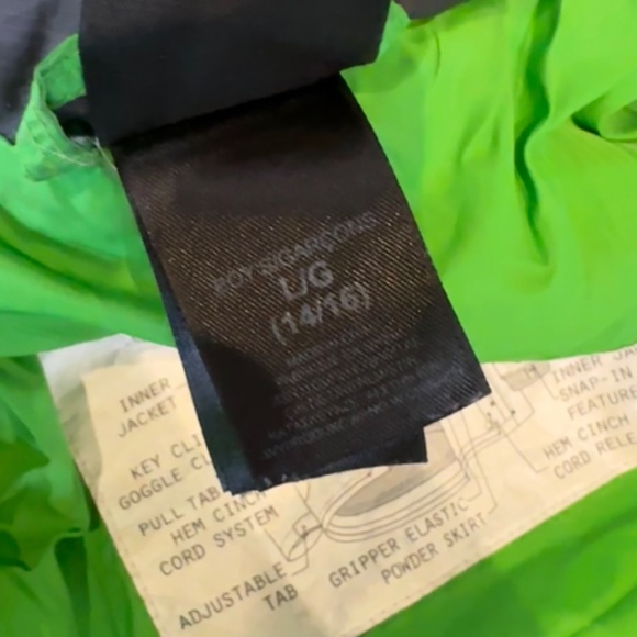 North Face Triclimate Hyvent 3-in-1 Warm Adjustable Winter Coat Boys L 14/16 - Picture 5 of 8